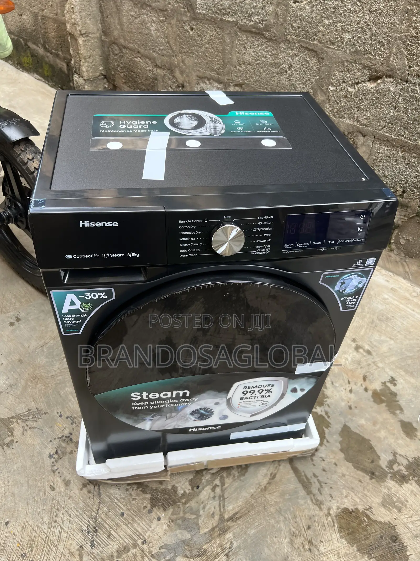 Brand New Hisense Front Loader Washer Dryer 8/5kg Wd3s8043bt