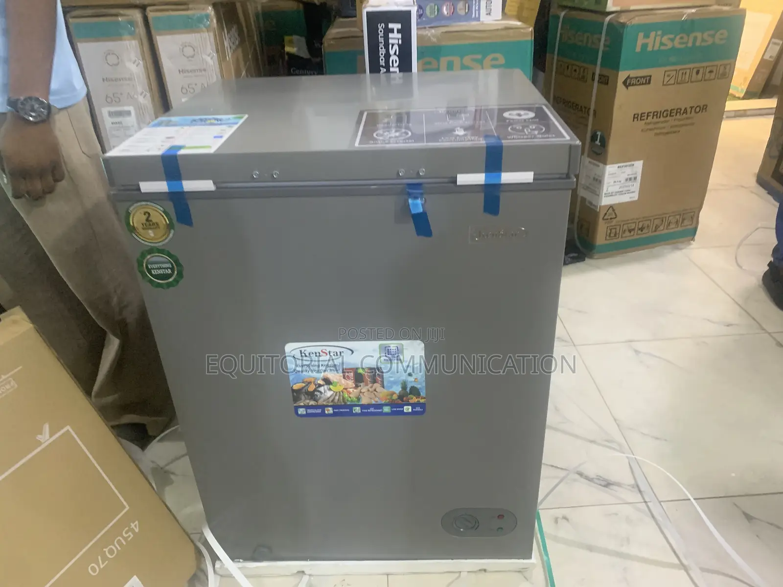 Kenstar Ks-210s Chest Freezer With Reliable Cooling System