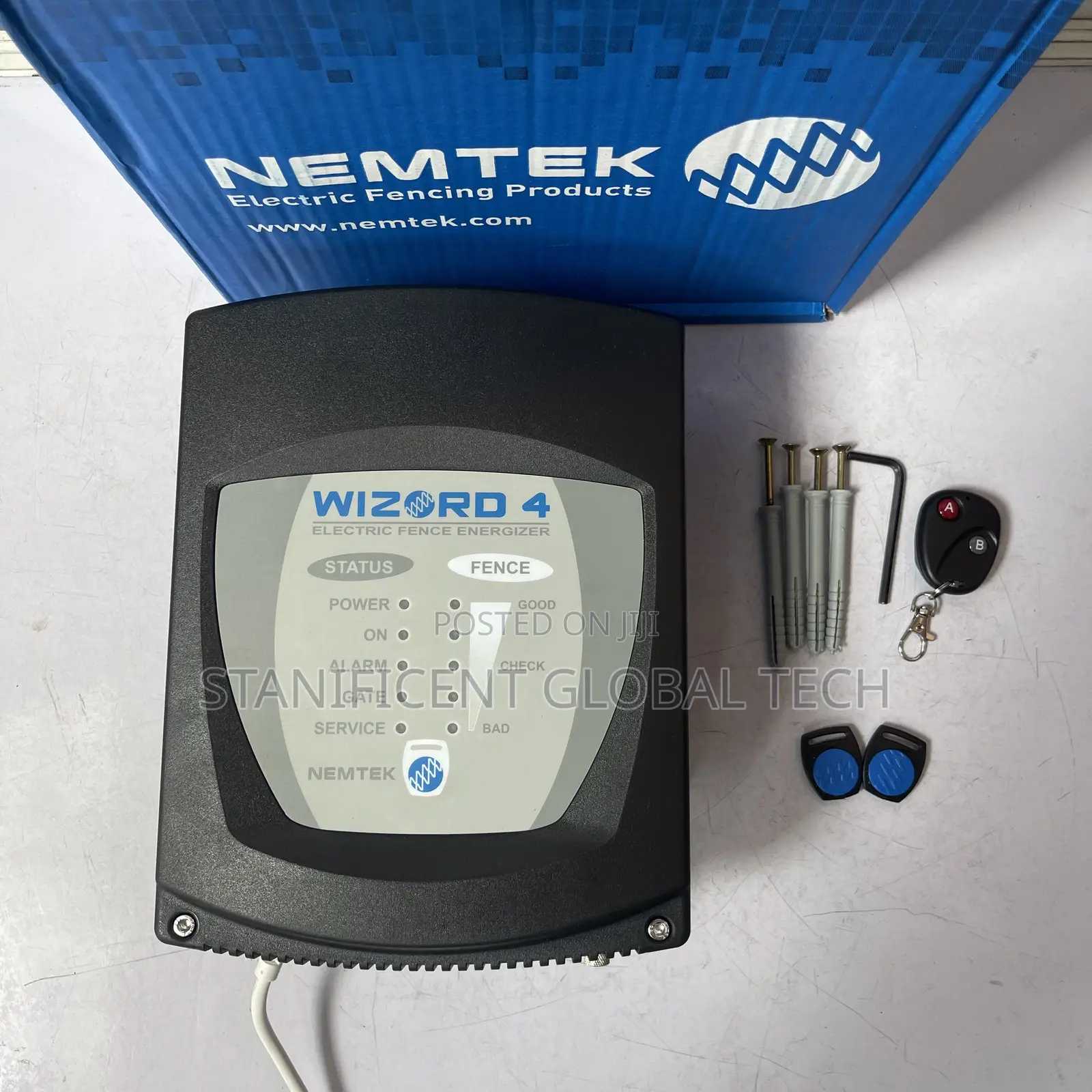 Nemtek Wizord 4 Energizer Machine With One Remote Control Setup