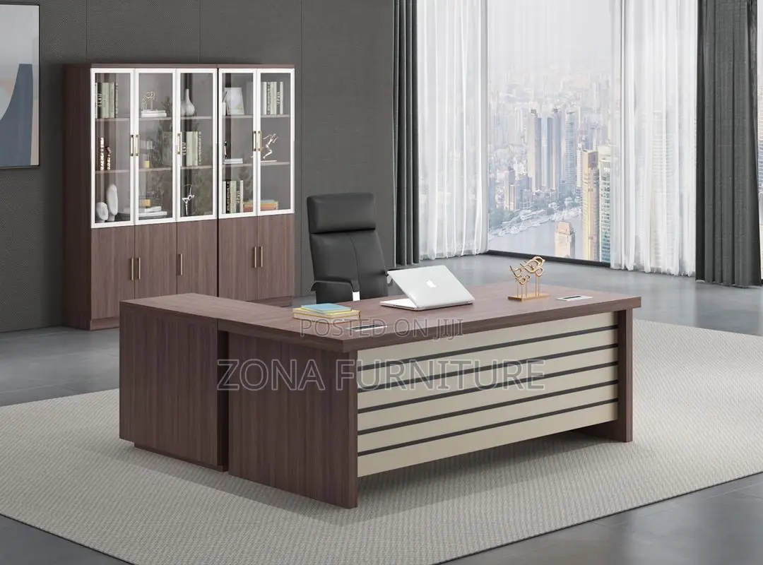 Imported Office Table With Extension and Mobile Drawers