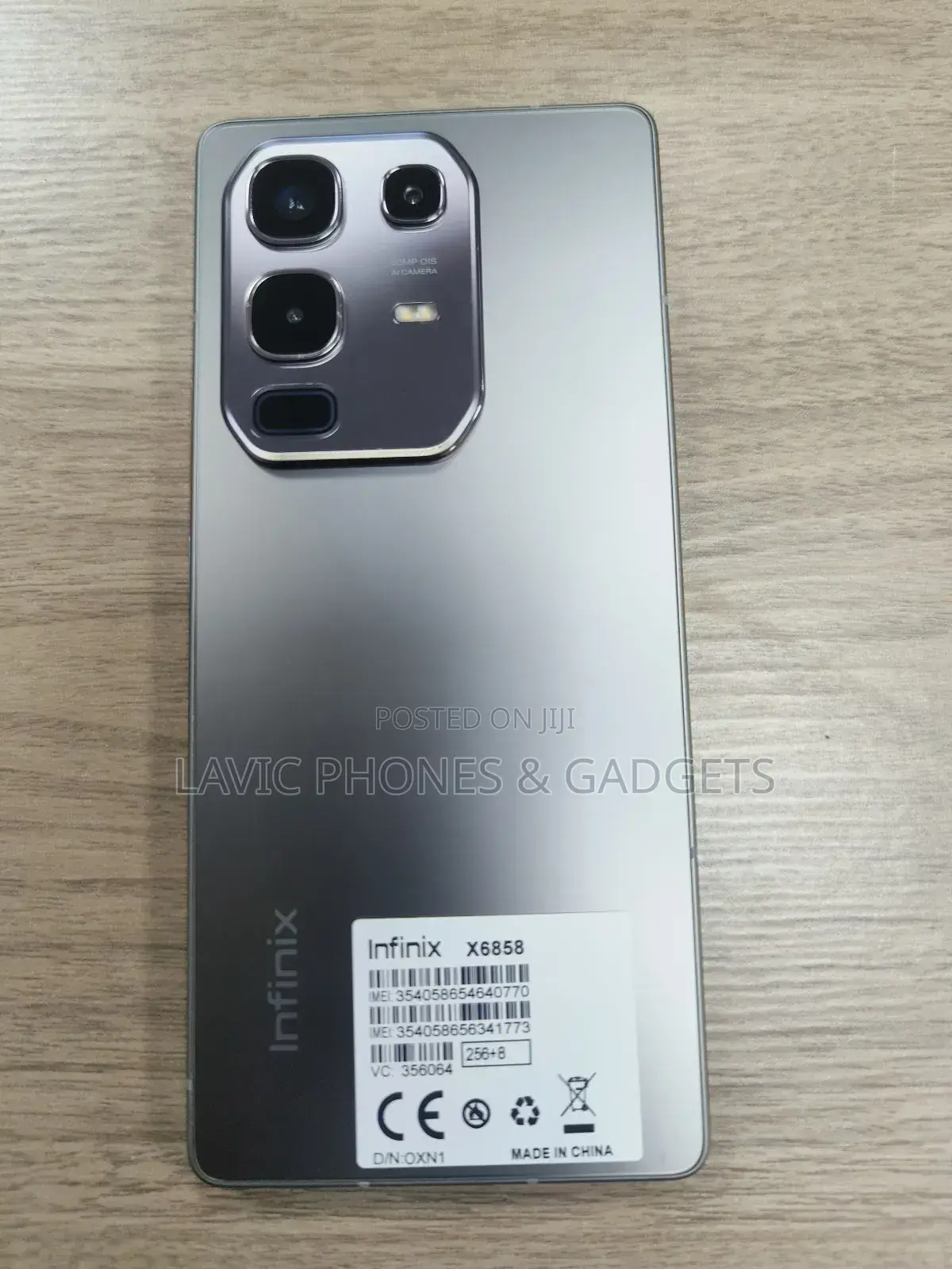 New Infinix Note 50 4G 256 GB Gray