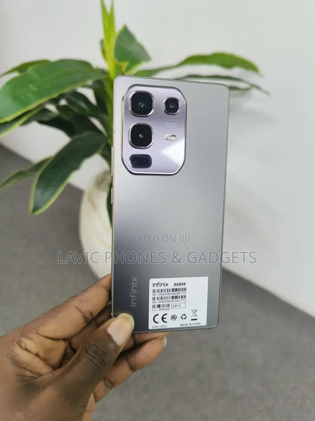 New Infinix Note 50 4G 256 GB Gray