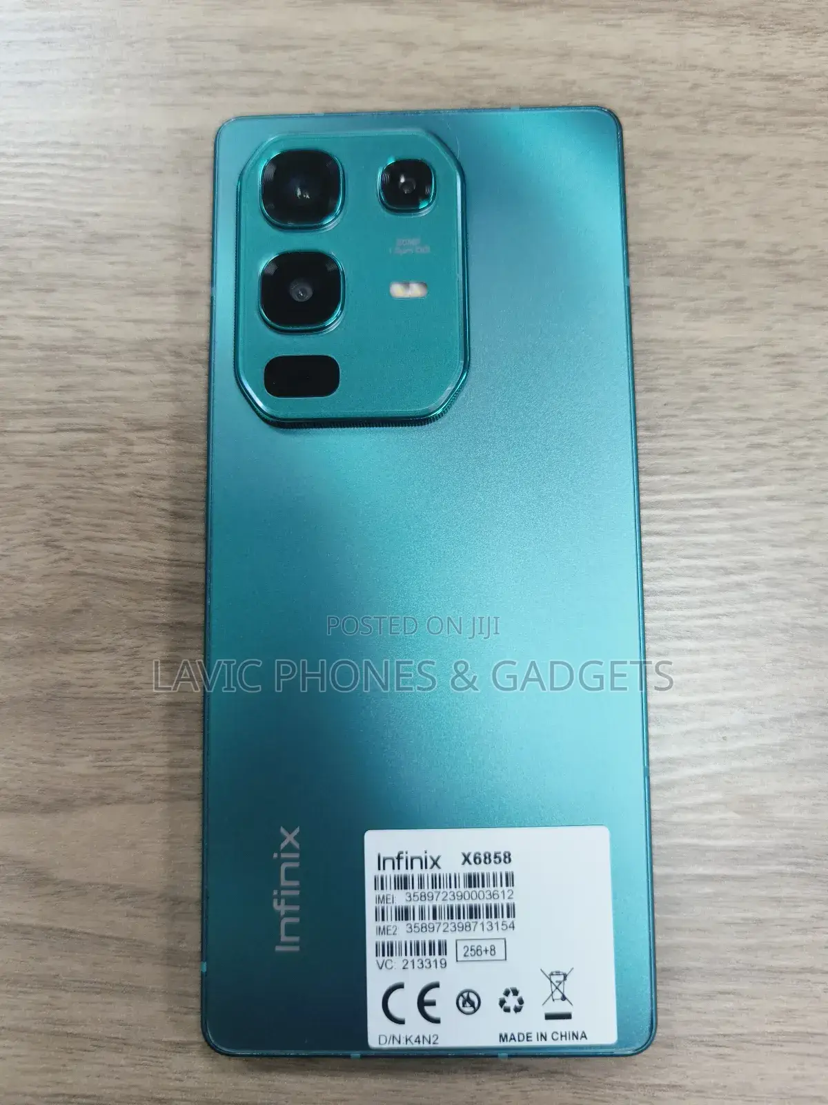 New Infinix Note 50 4G 256 GB Gray