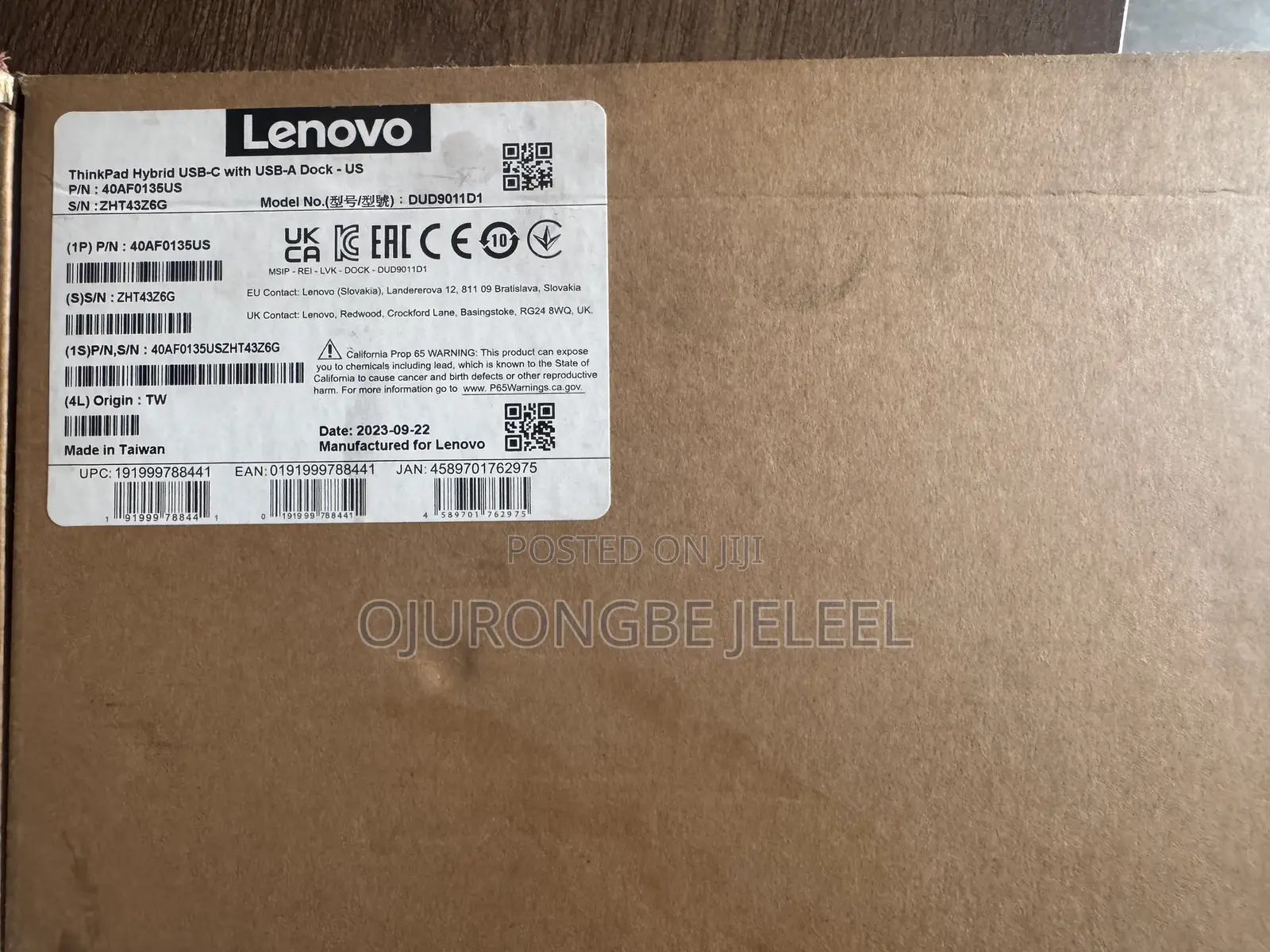 Lenovo Thinkpad Hybrid Usb C Dock