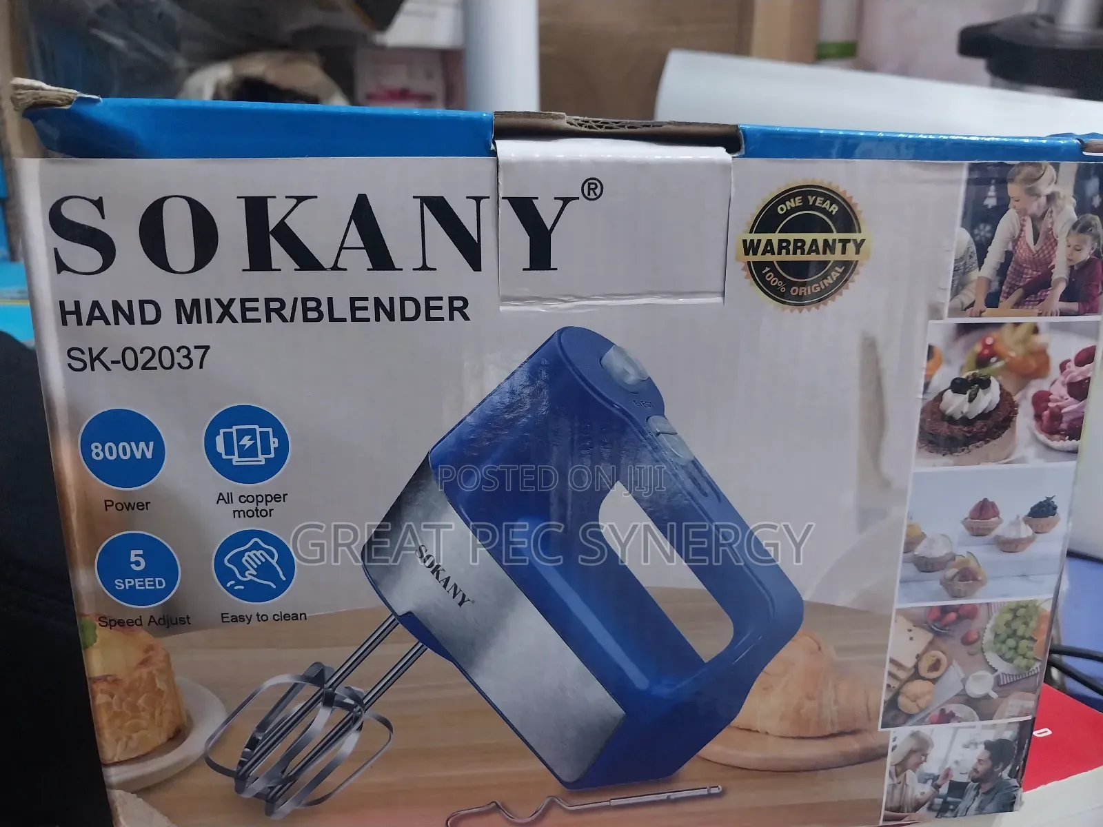 800w Sokany Hand Mixer/Blender