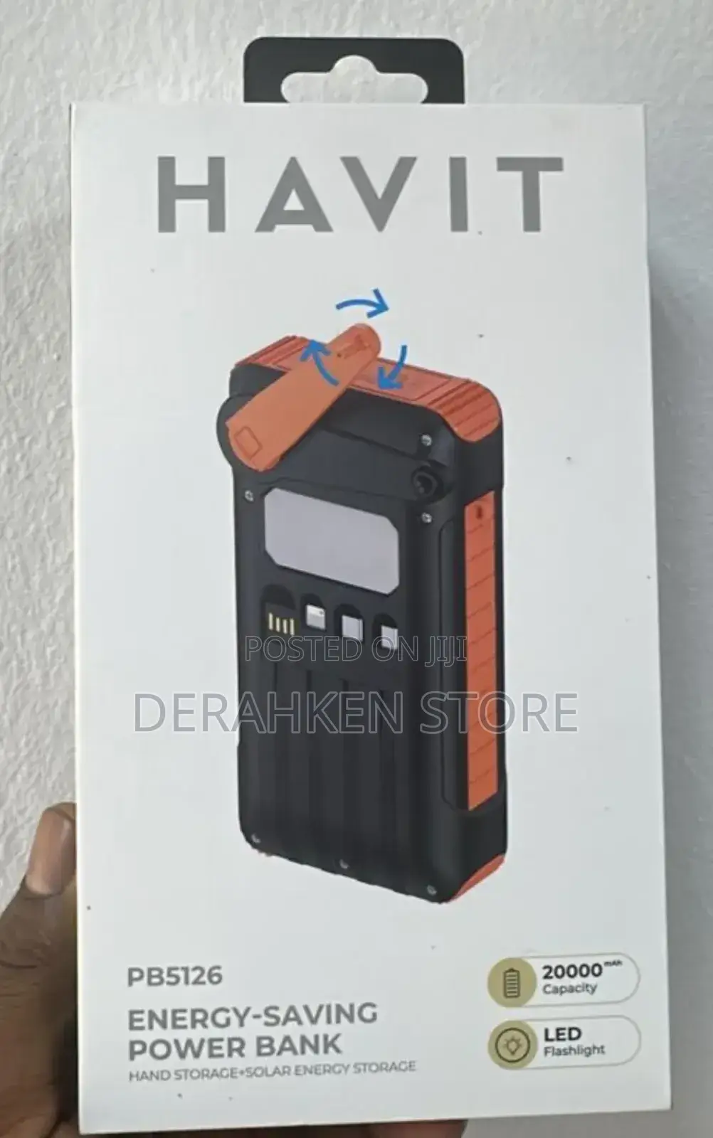 Havit Solar Powerbank 20000mah