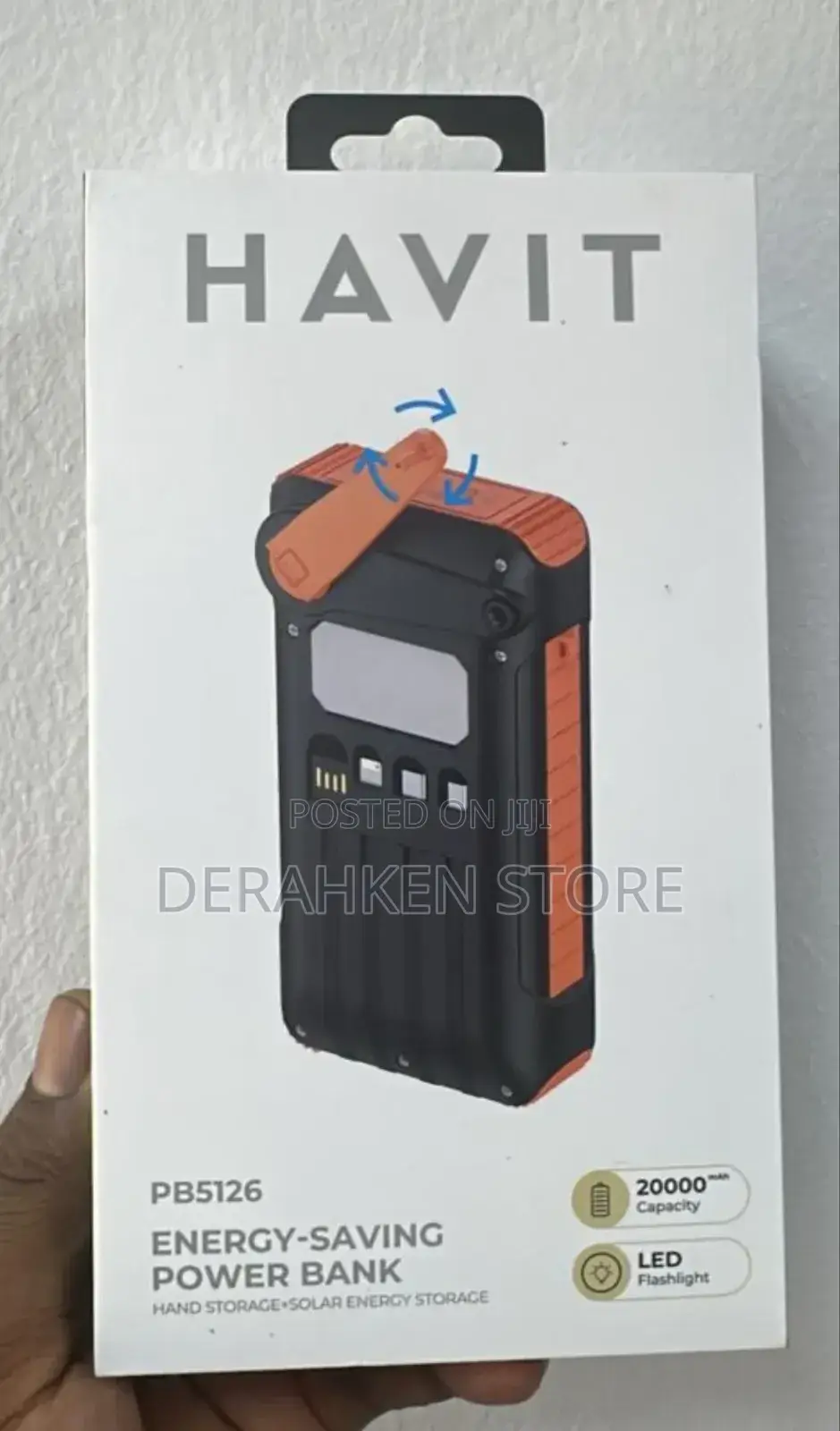Havit Solar Powerbank 20000mah