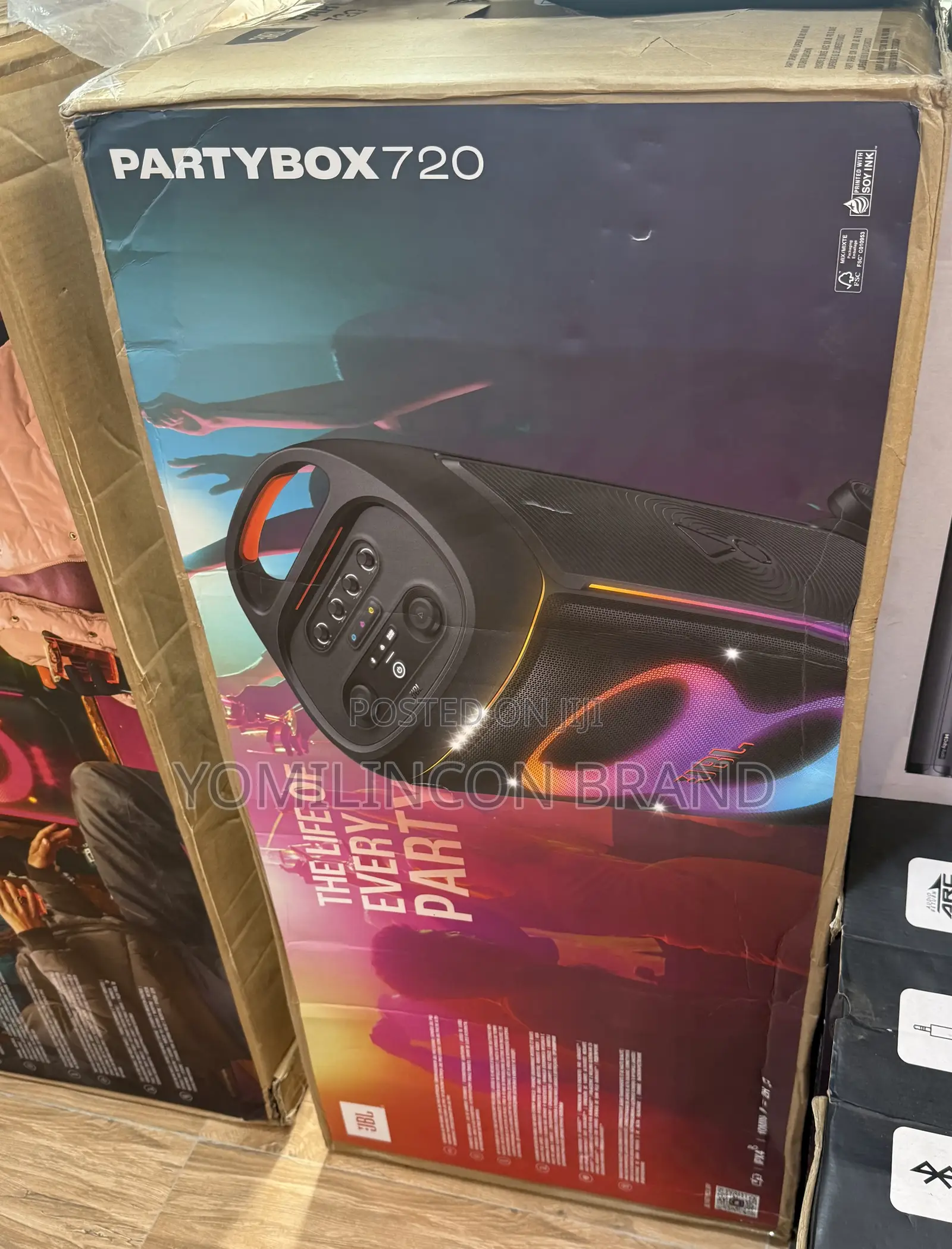 JBL Partybox 720 - Loudest Battery-Powered Party Speaker