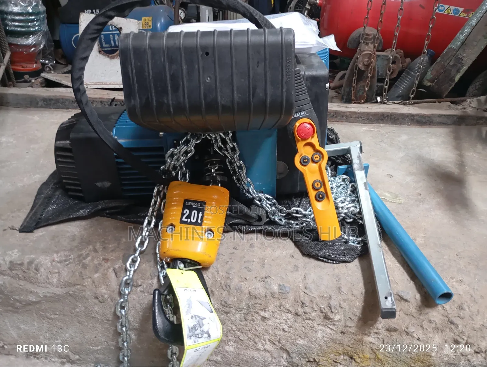 Demag Dc-pro 2 Ton Electric Chain Hoist