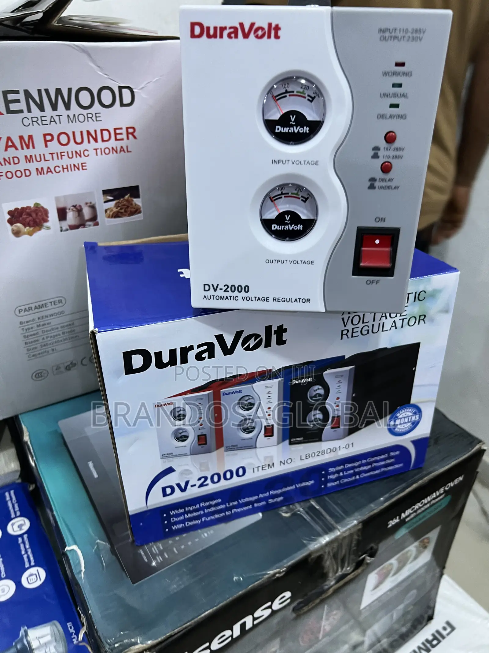 Original Duravolt 2000w Floor Stabilizer Reliable Power Protection