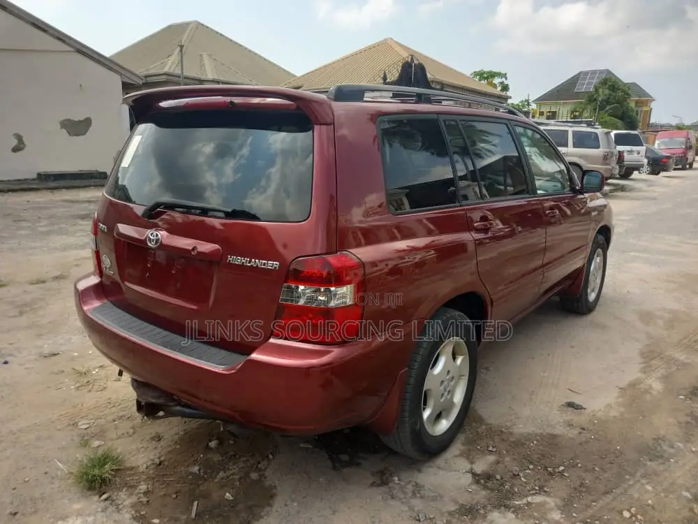 Toyota Highlander Limited V6 2005 Red