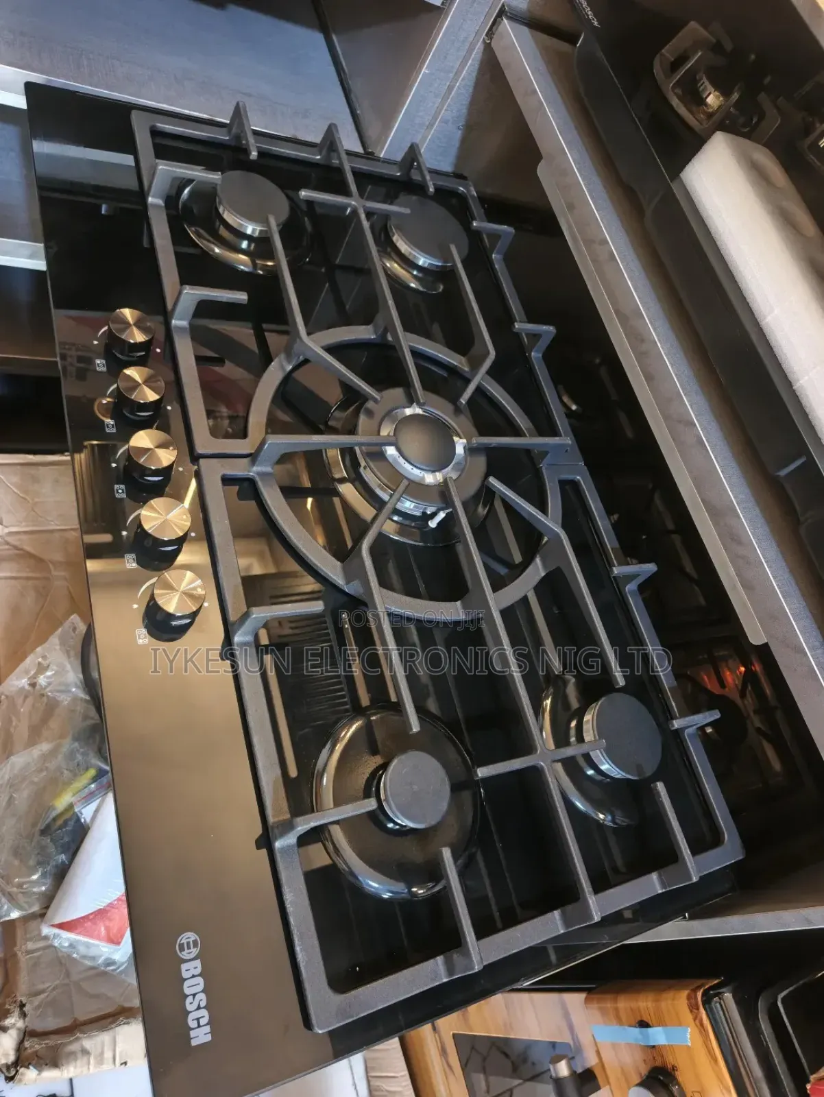 Original Bosch New Design Inbuilt 5 Burners Gas Cooker Hob 90cm Copper