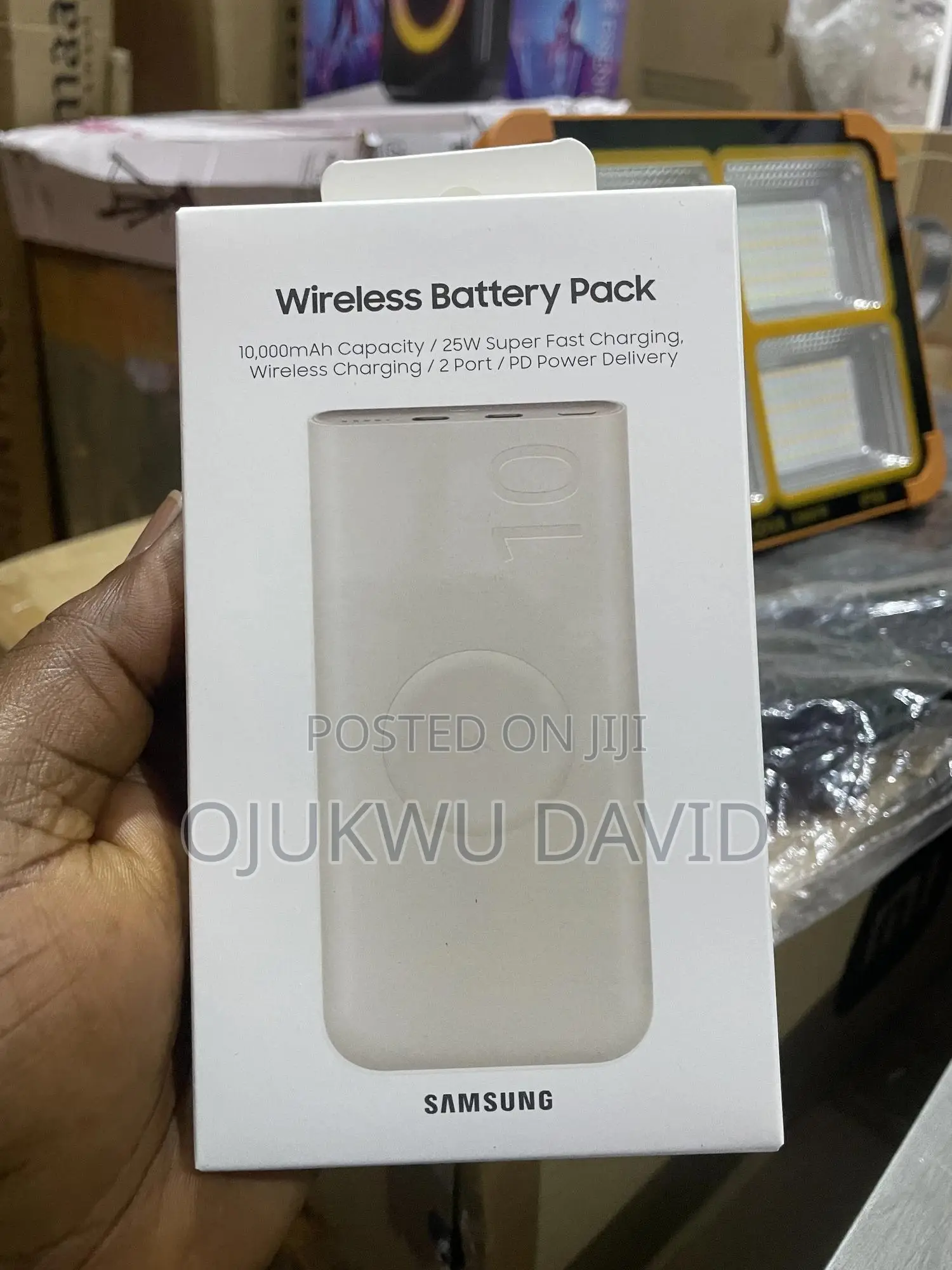 10000mah Wireless Samsung Fast Charge With Type C