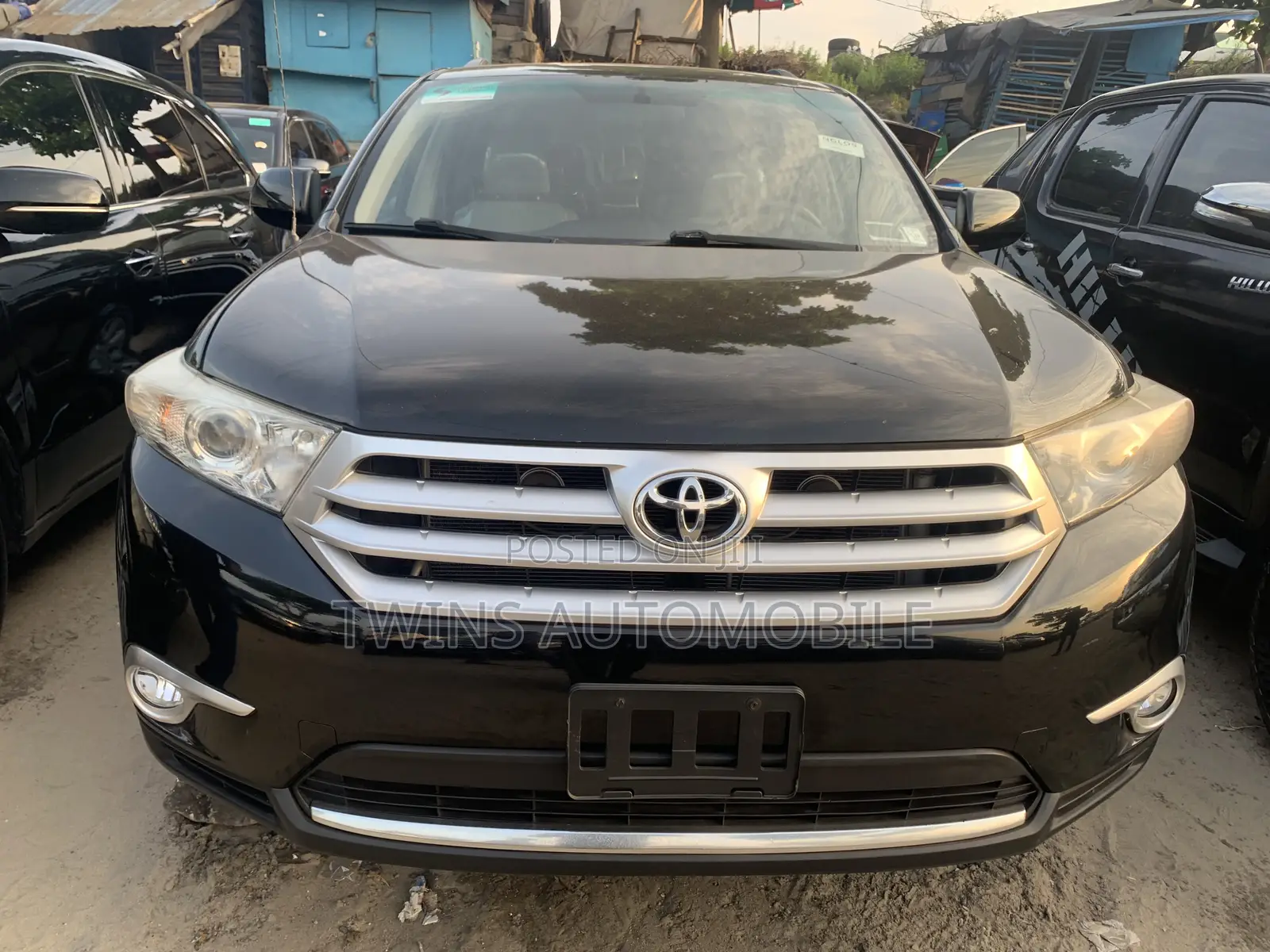 Toyota Highlander Limited 2012 Black