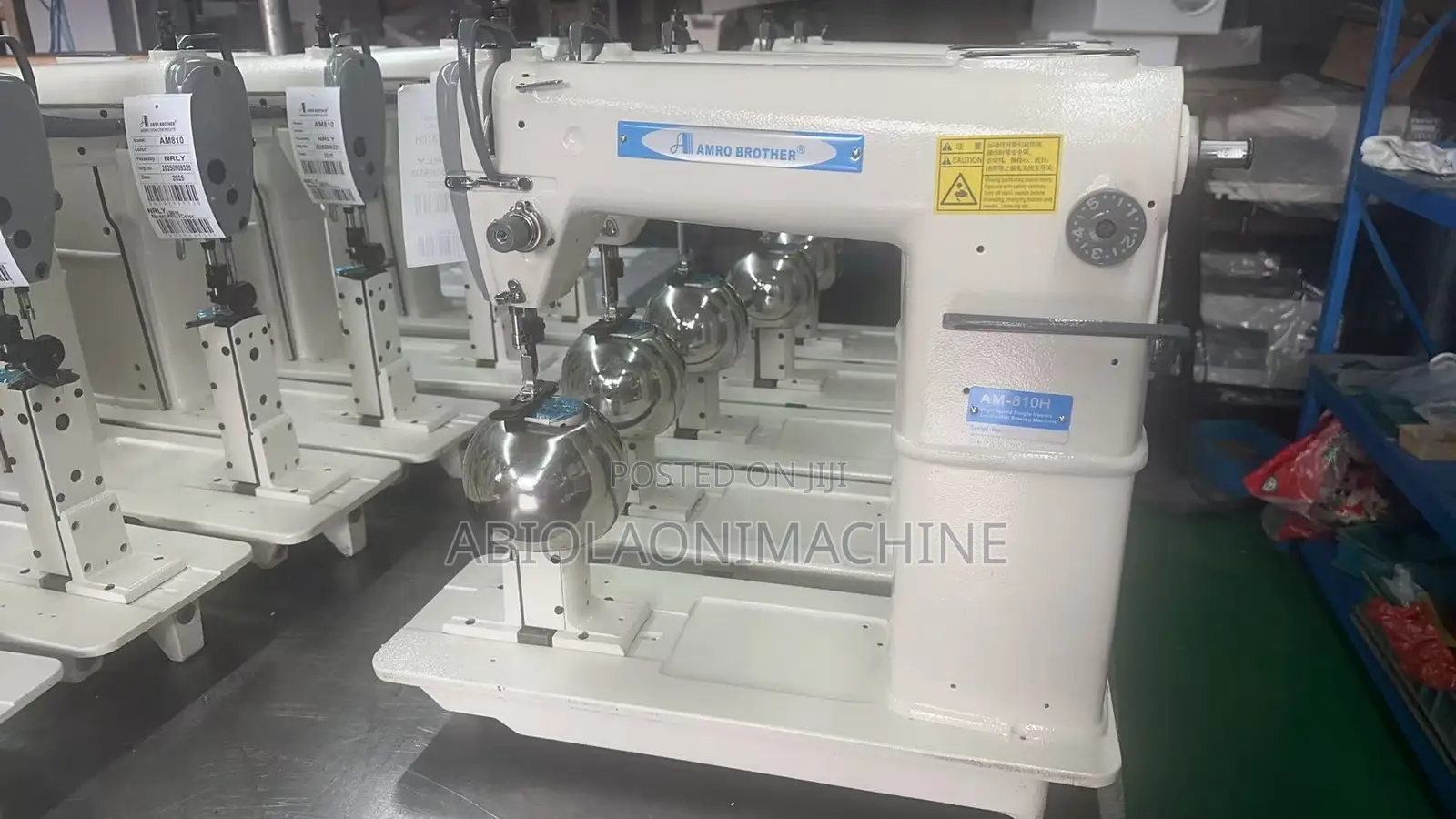 Amrobrother Post Bed Wig Making Machine 810h