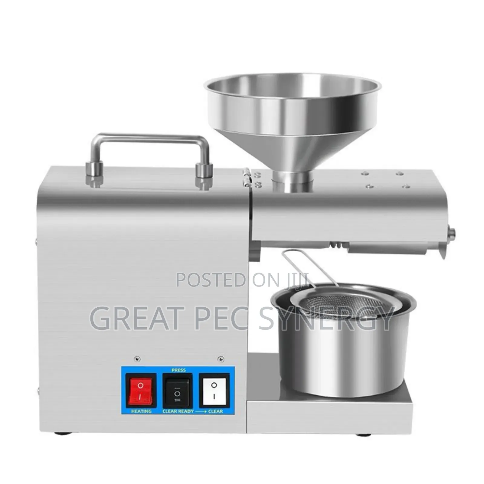 Automatic Electric Oil Press Machine