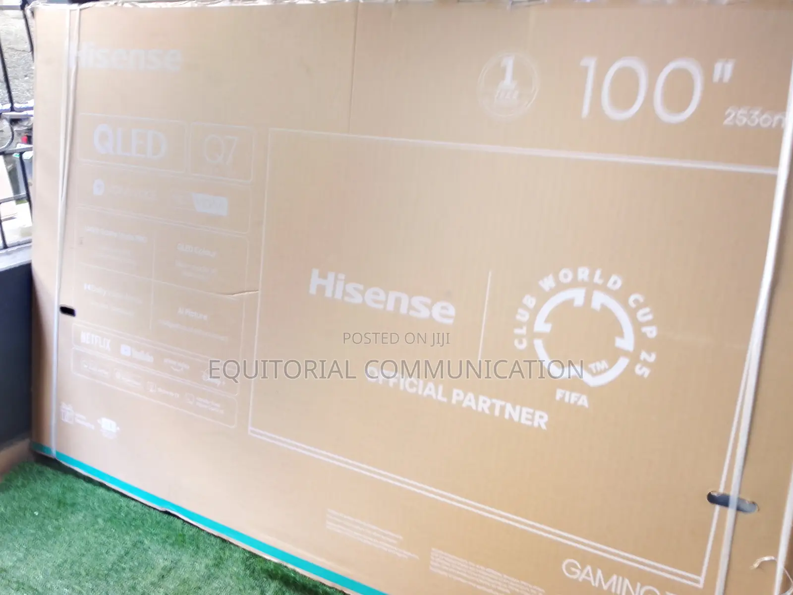 Hisense 100 Inch Qled Smart Tv With High Brightness