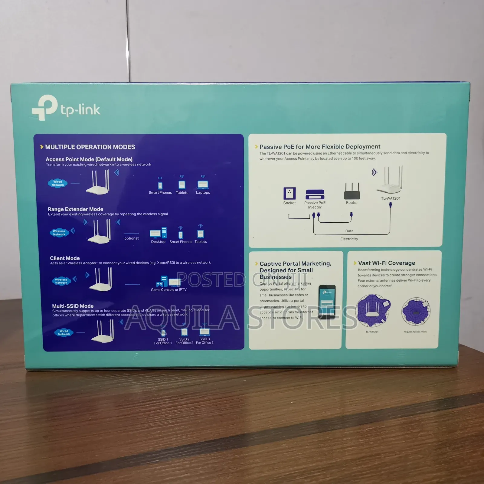 Tp-link Ac1200 Wireless Access Point (Model: Tl-wa1201)