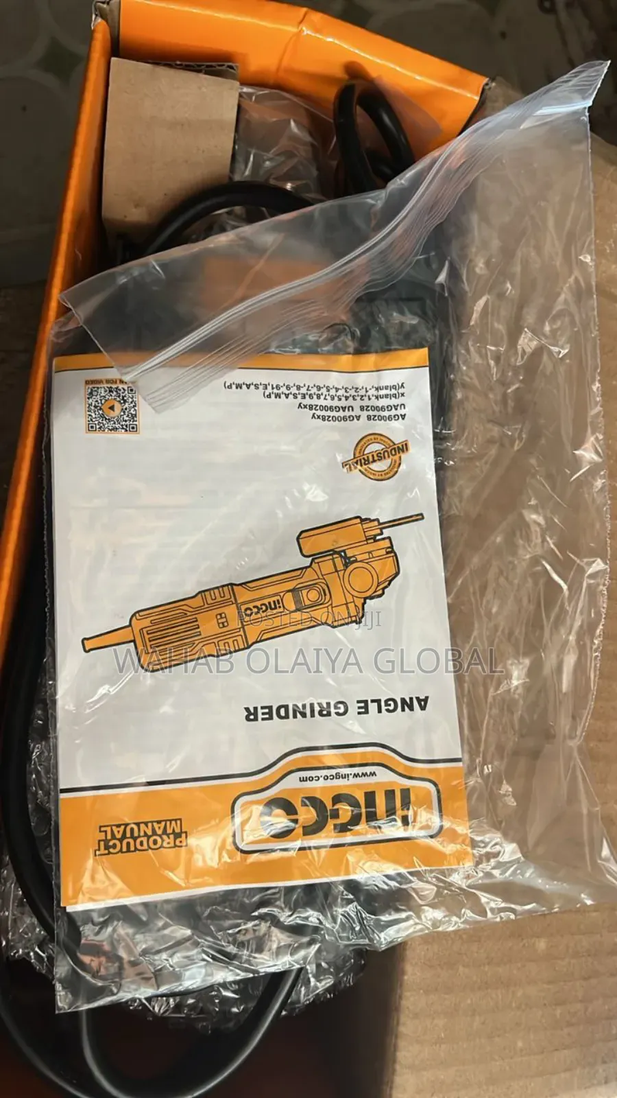Ingco 900w Angle Grinder – Heavy Duty Cutting Grinding Tool