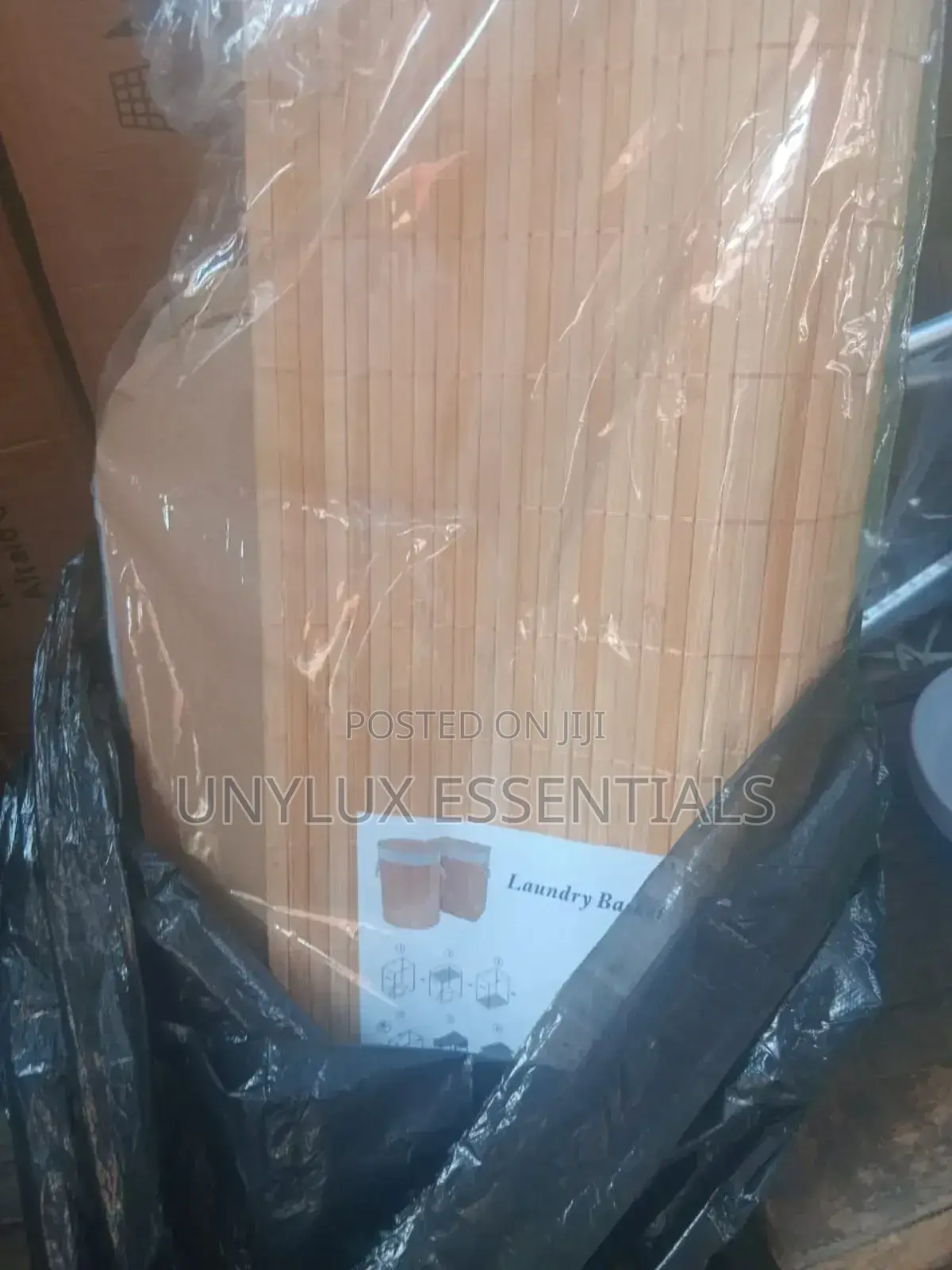Bamboo Laundry Hamper With Lid