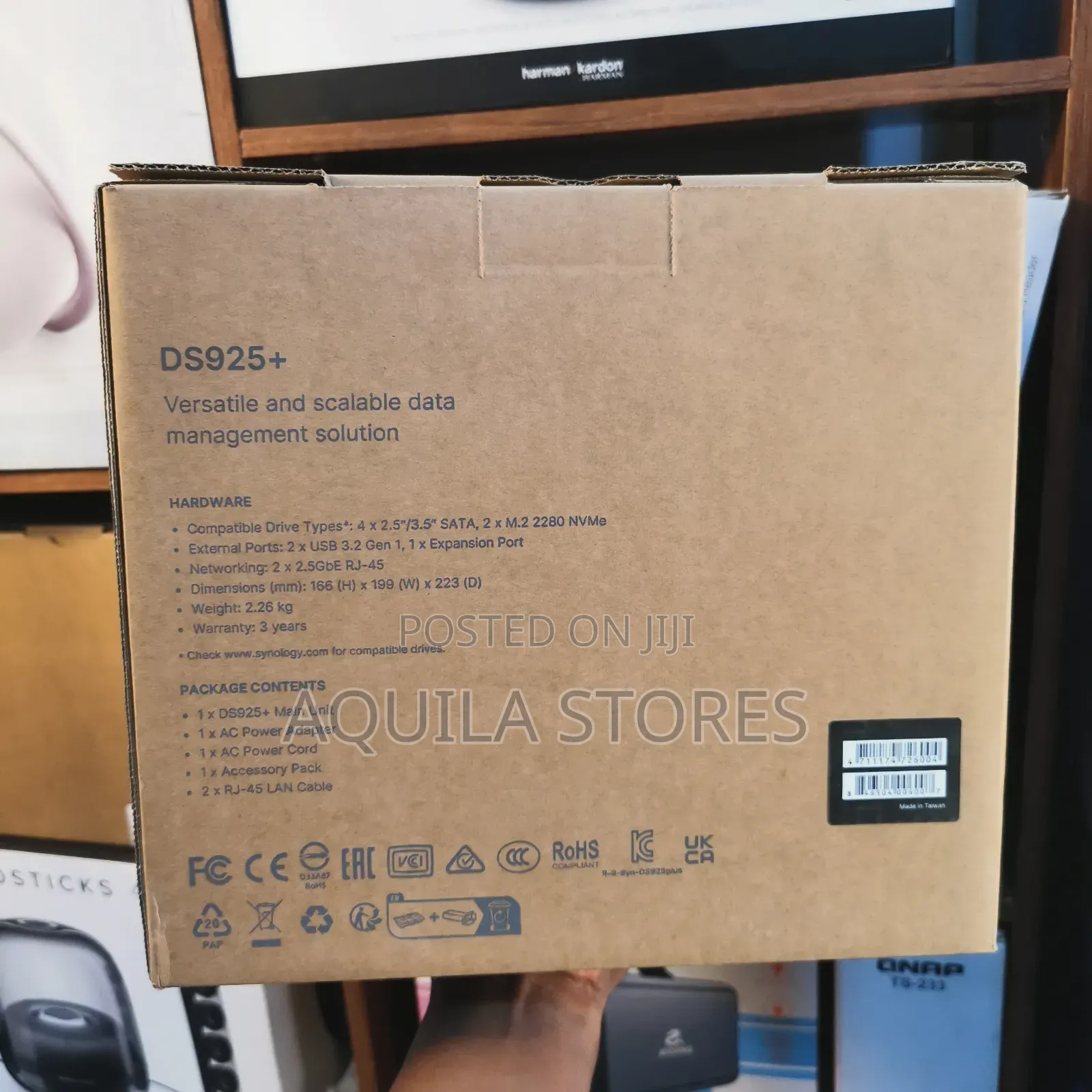 Synology Diskstation Ds925+ 4-bay Nas Device