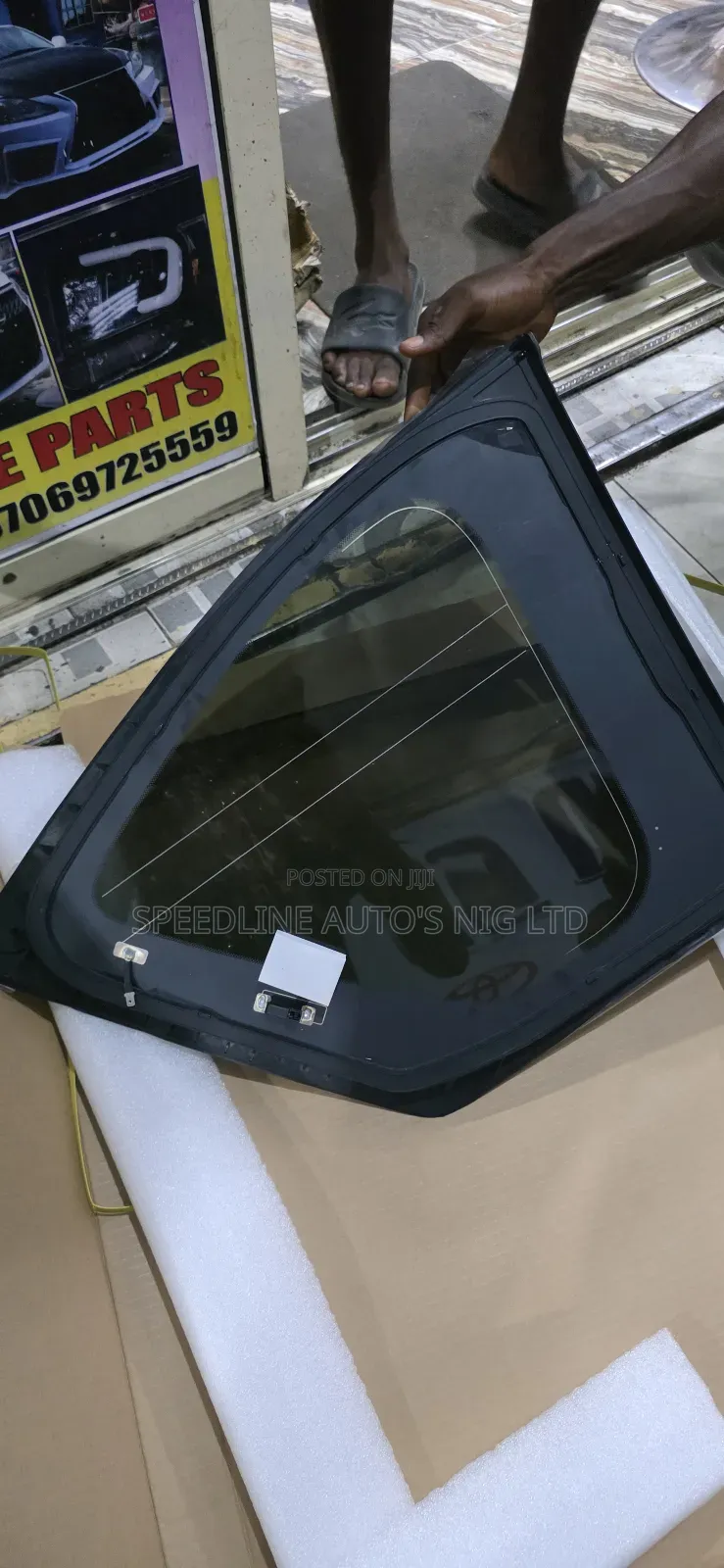 Complete Set Back Side Boot Vent Glass Lexus Lx600 2023/2024 Model