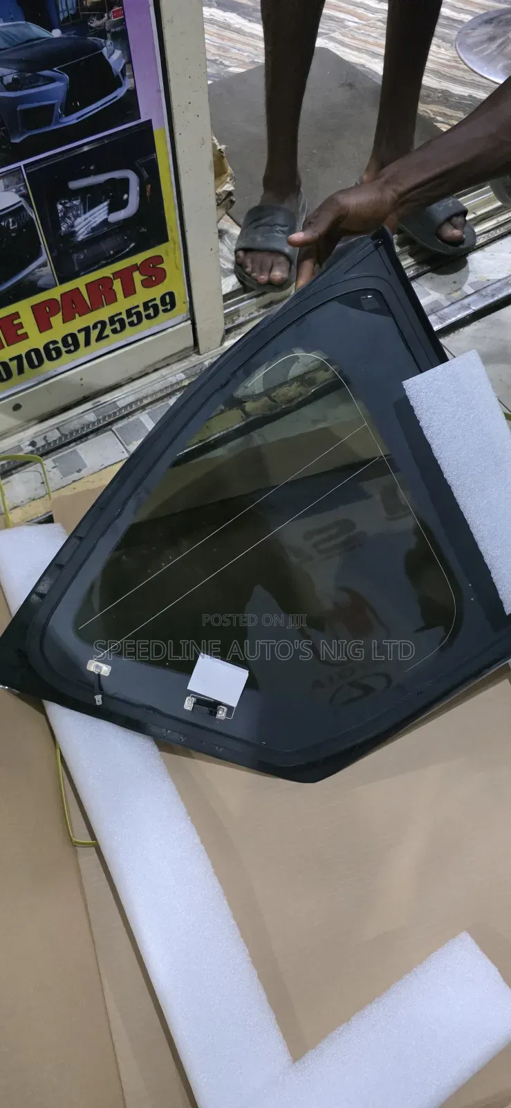 Complete Set Back Side Boot Vent Glass Lexus Lx600 2023/2024 Model