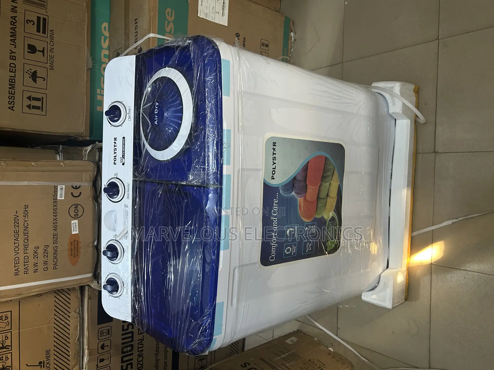 Brand New Polystar Complete 10kg Original Super Fast Washing and Dry