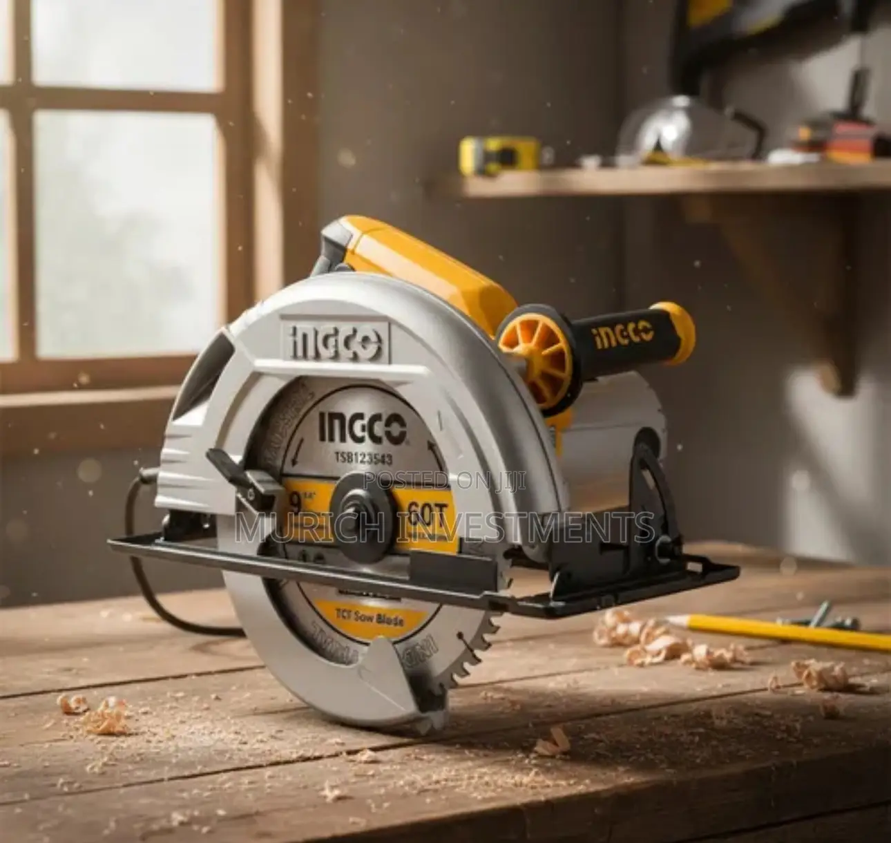 Ingco Cs2358 Circular Saw 235mm (9-1/4”) Blade