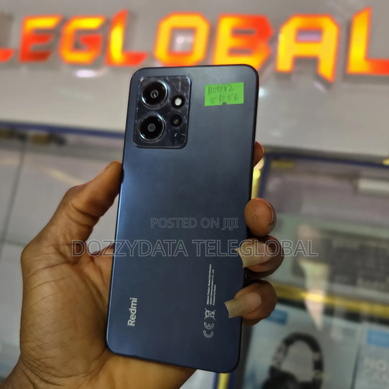 Xiaomi Redmi Note 12 256 GB Black