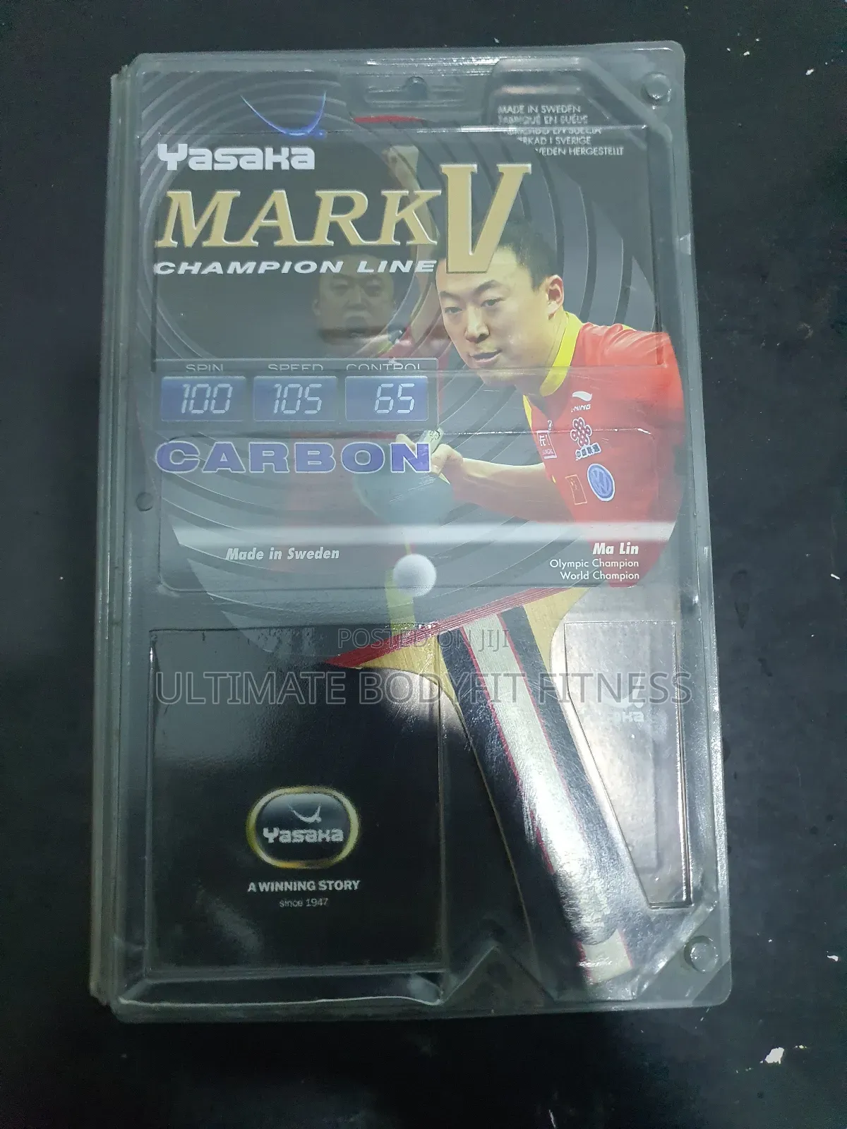 Brand New Yasaka Mark V Carbon Tennis Bat
