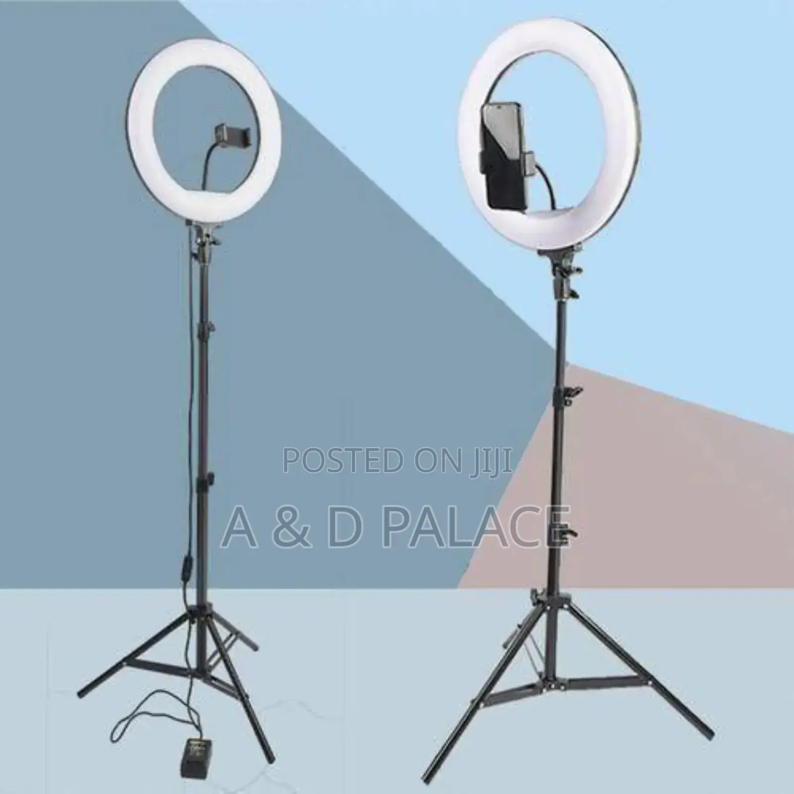 10 Iches Ringlights + Phone Holder 210cm Strong Adjustable
