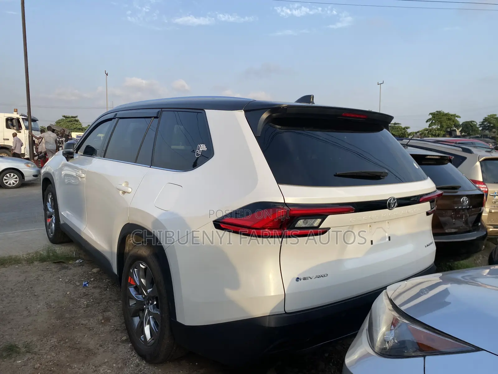 Toyota Grand Highlander Limited AWD 2024 White