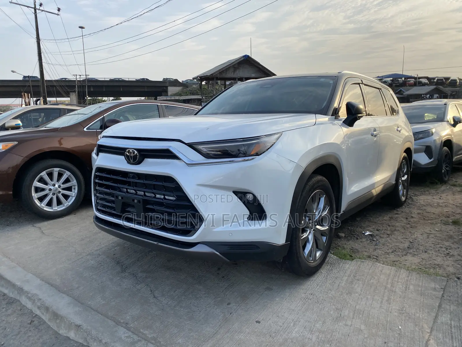 Toyota Grand Highlander Limited AWD 2024 White