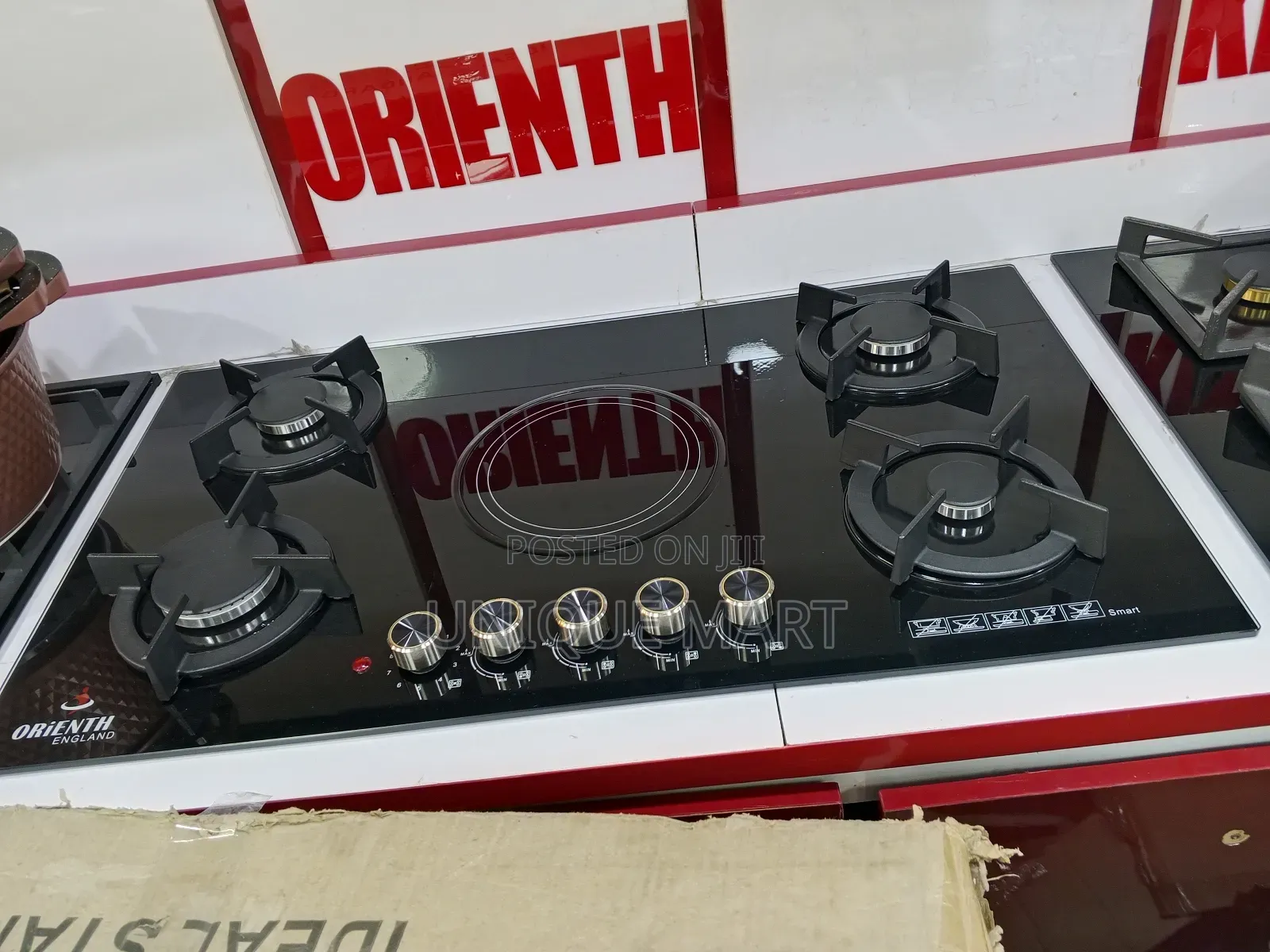 90cm 4 Burner Gas Cooker and 1 Electric: Orient