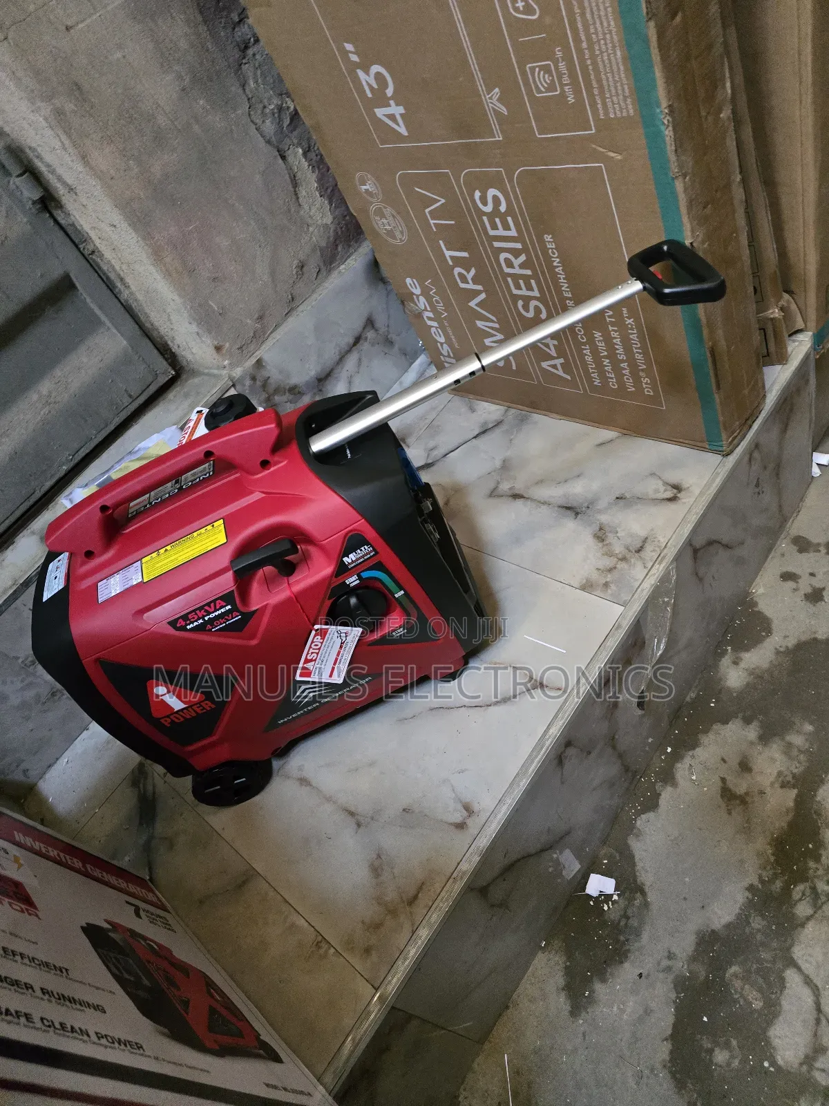 4.5kva Ipower Inverter Soundproof Petrol Gen Low Fuel Consumption