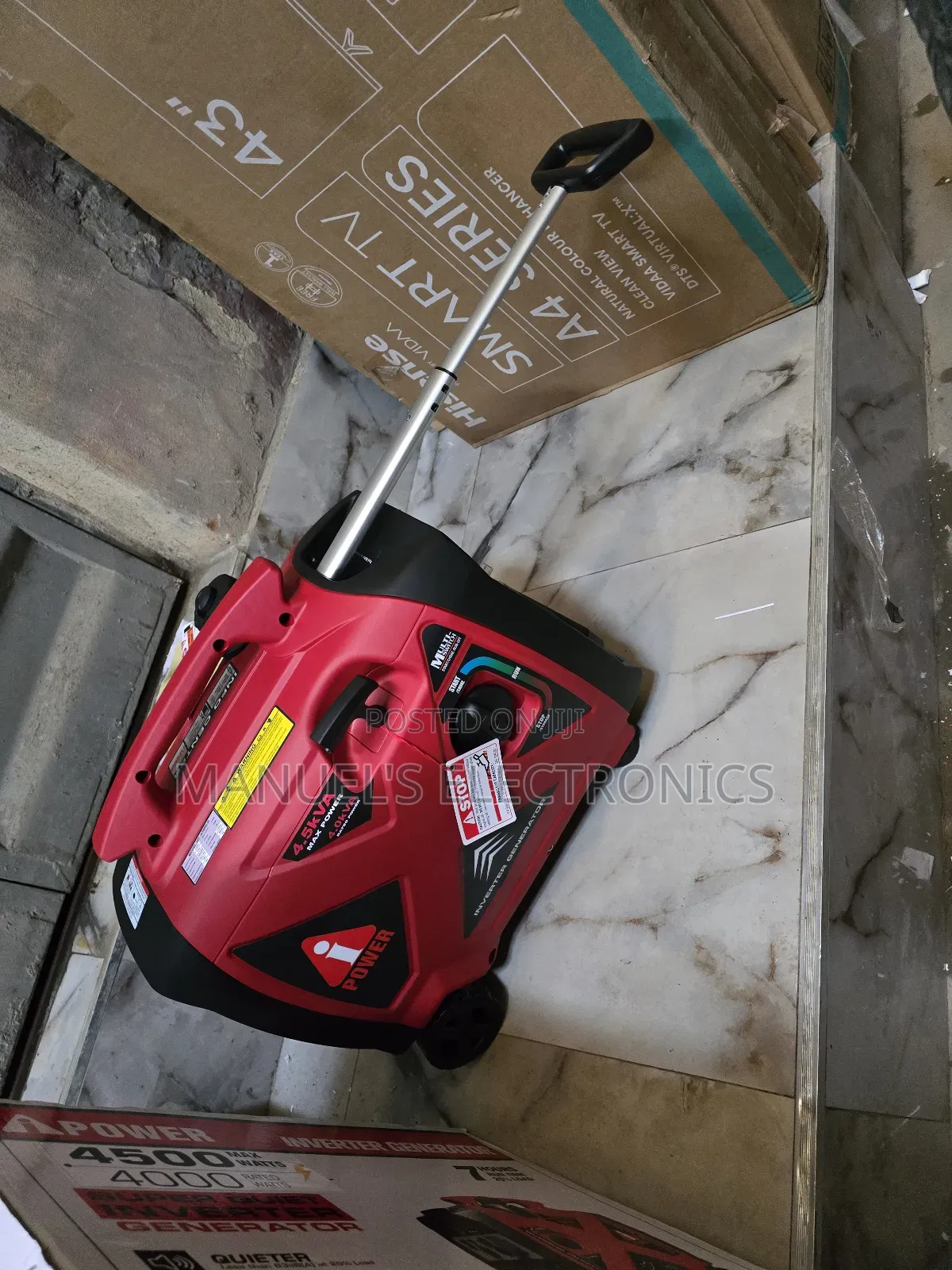Ipower 4.5kva Inverter Soundproof Petrol Gen Low Fuel Consumption