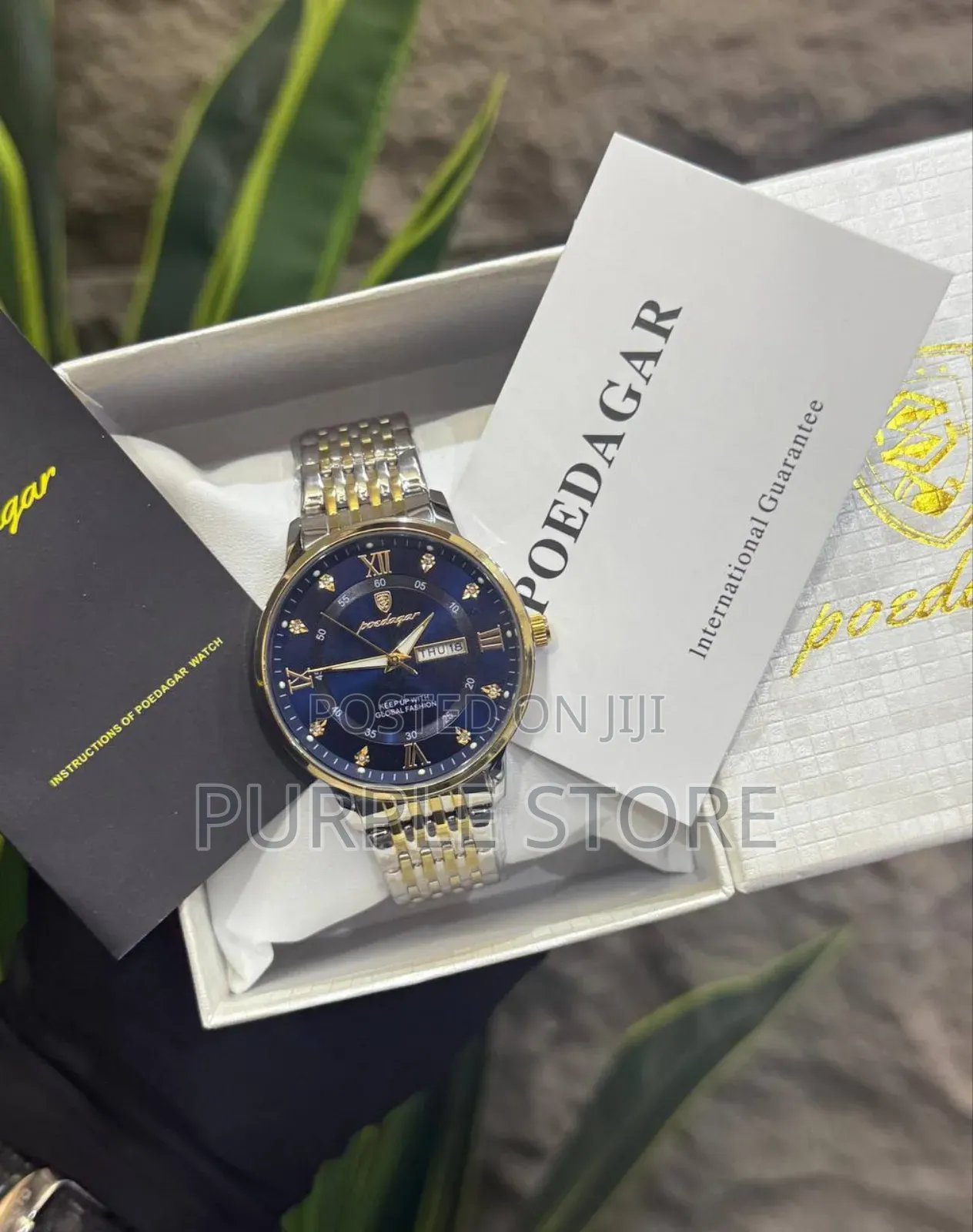 Poedagar Steel Watches - For - Guys 
