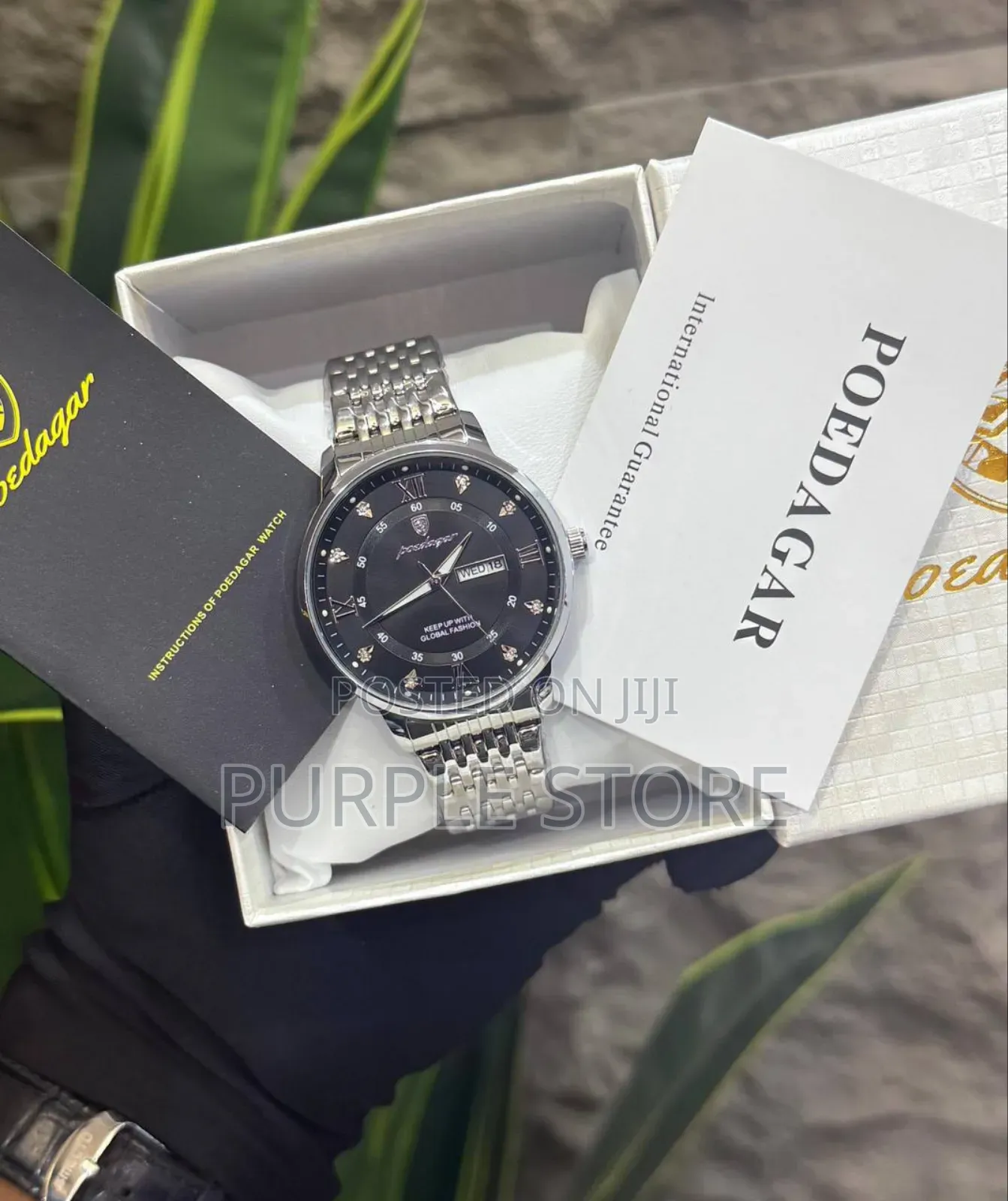 Poedagar Steel Watches - For - Guys 