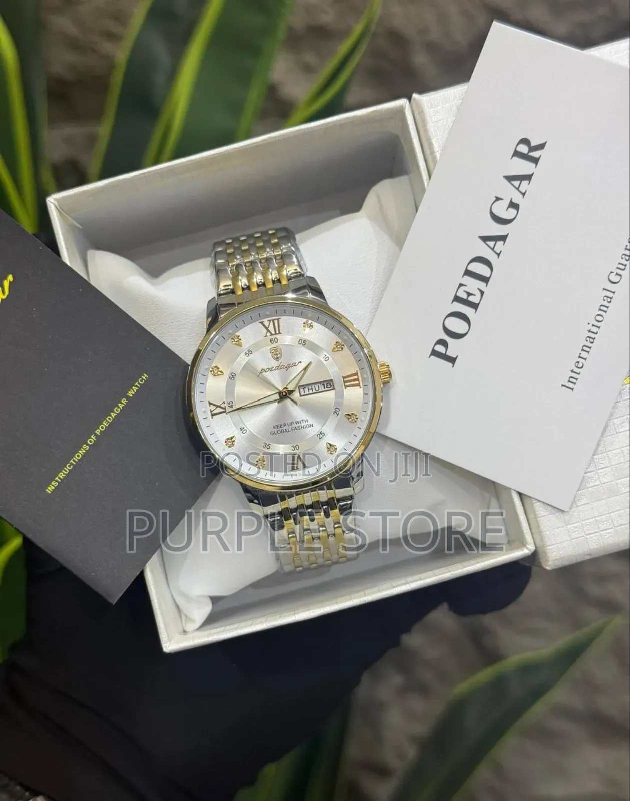 Poedagar Steel Watches - For - Guys 