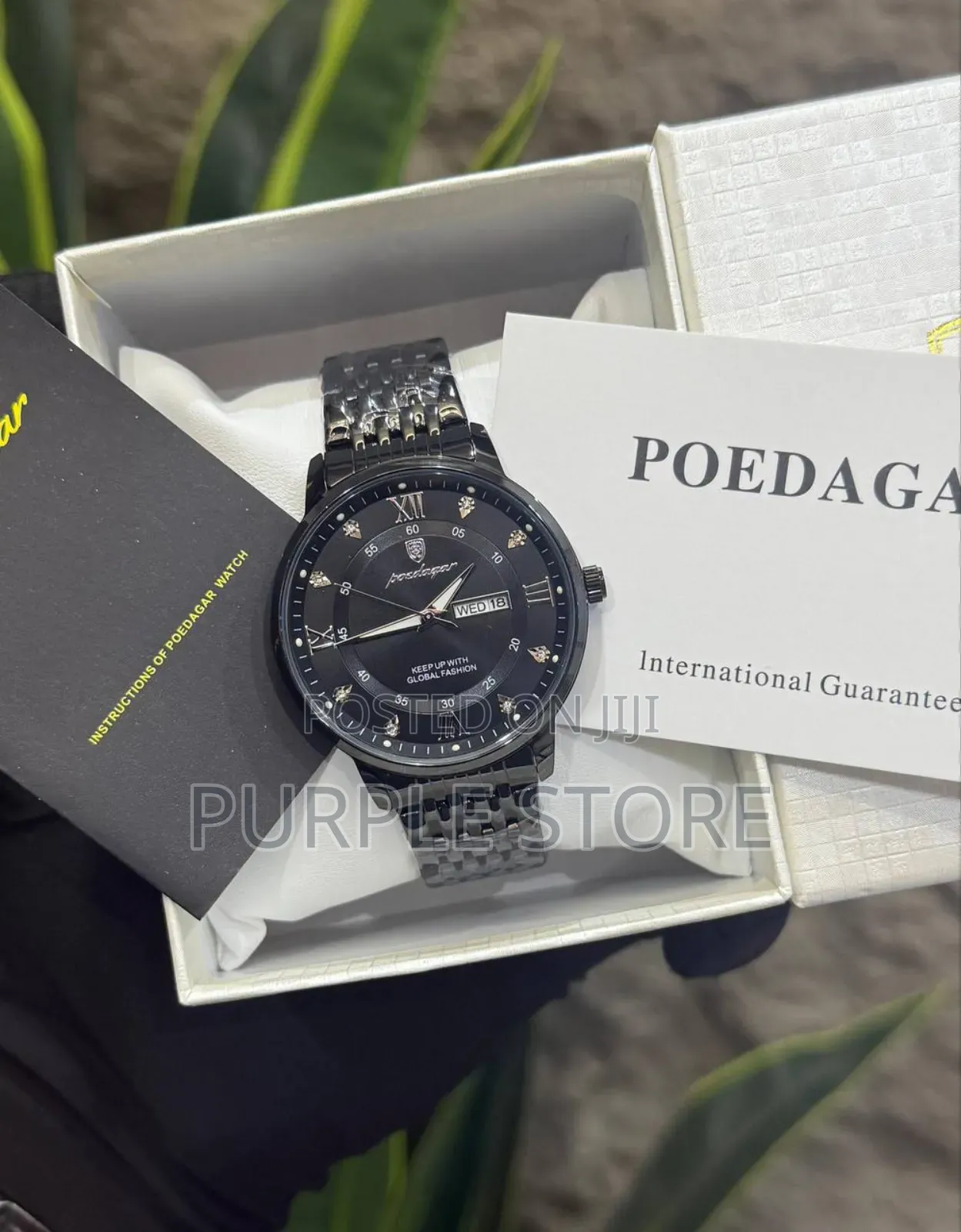 Poedagar Steel Watches - For - Guys 