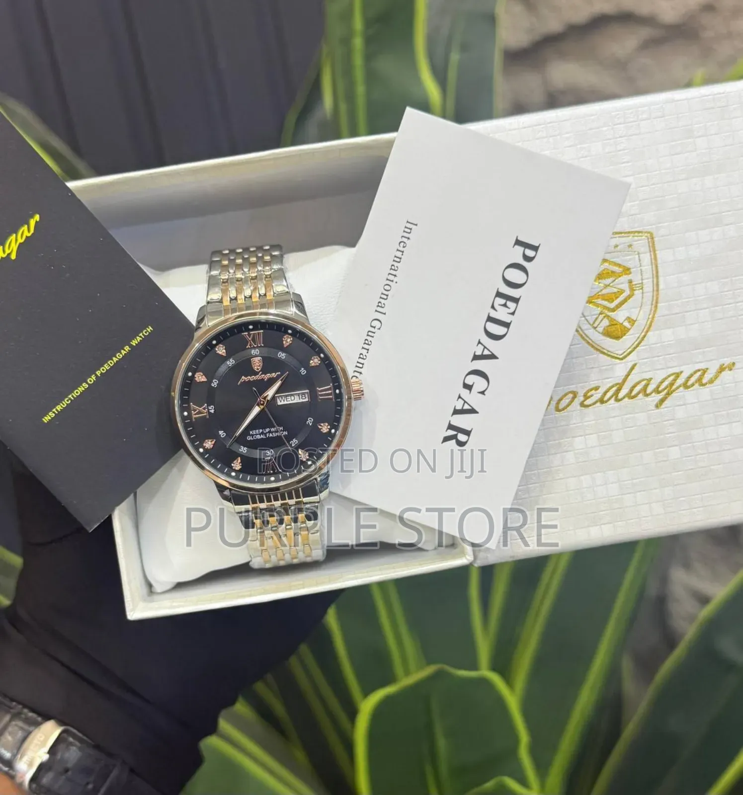 Poedagar Steel Watches - For - Guys 
