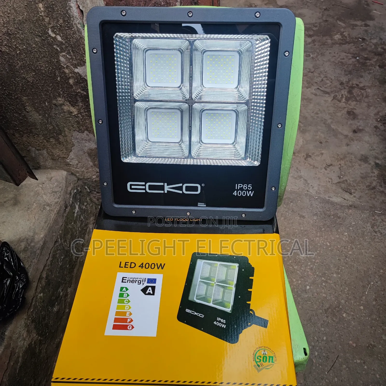 400w Ecko Floodlight Fitting