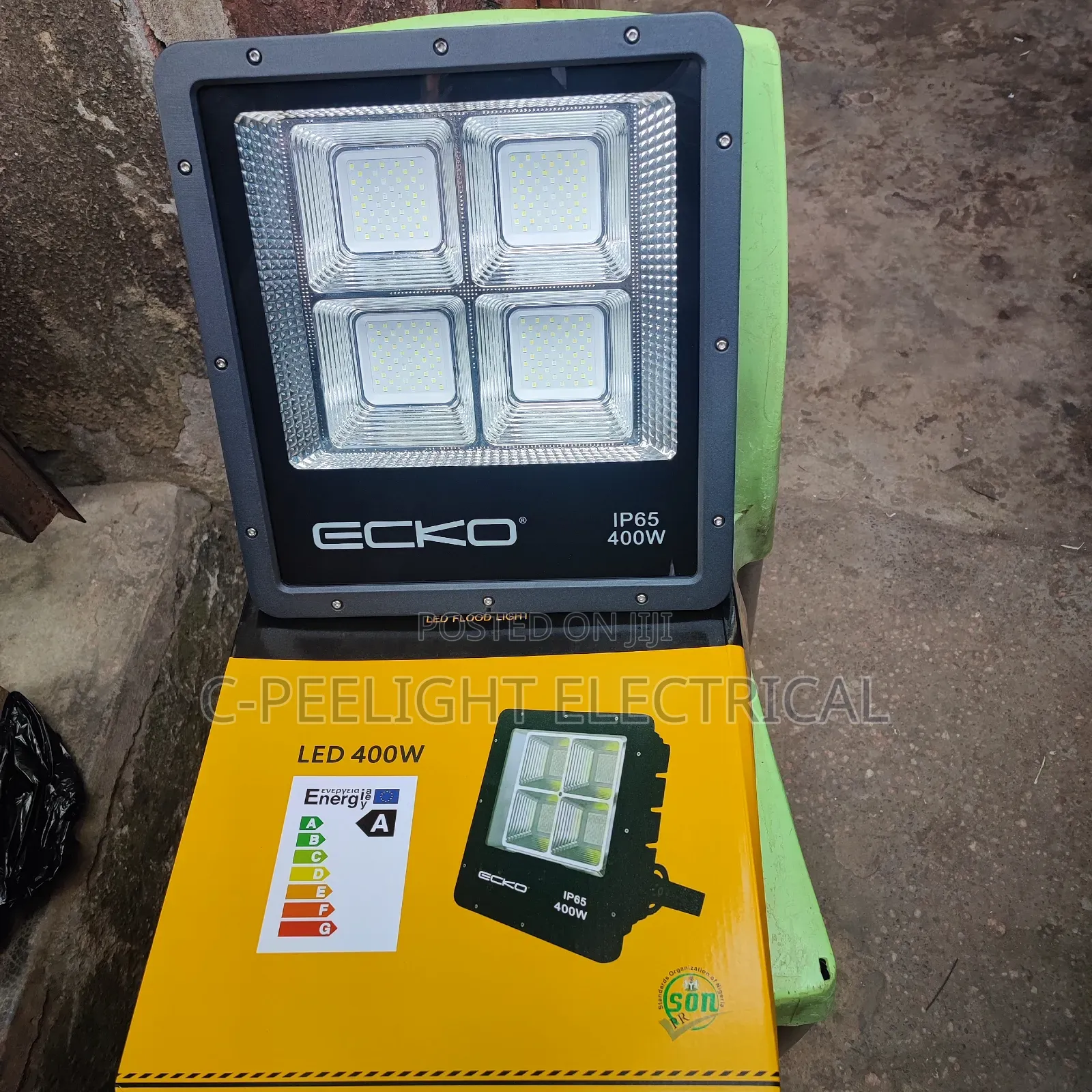 400w Ecko Floodlight Fitting