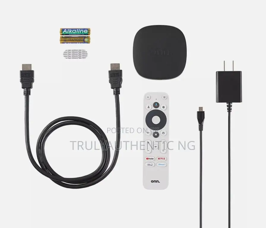 Onn Google Tv Streaming Media Player With Free Optional Live Tv App