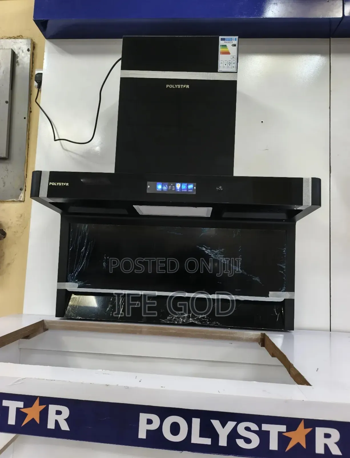 Original Polystar Voice Command Inverter Automatic Cooker Hood 90cm