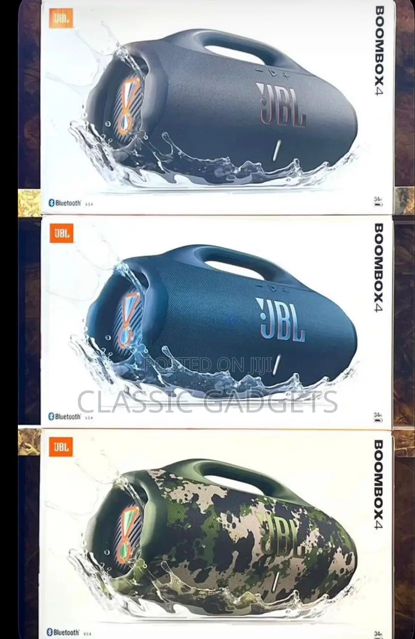JBL Boombox 4 Ai Waterproof Bluetooth Speaker