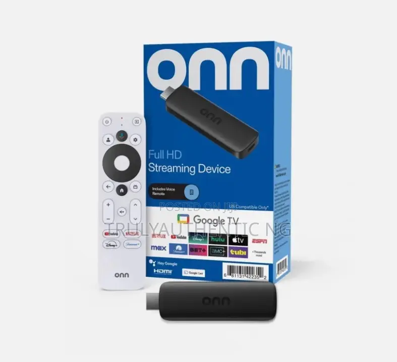 Onn Google Tv Hd Streaming Media Player With Free Optional Live Tv App