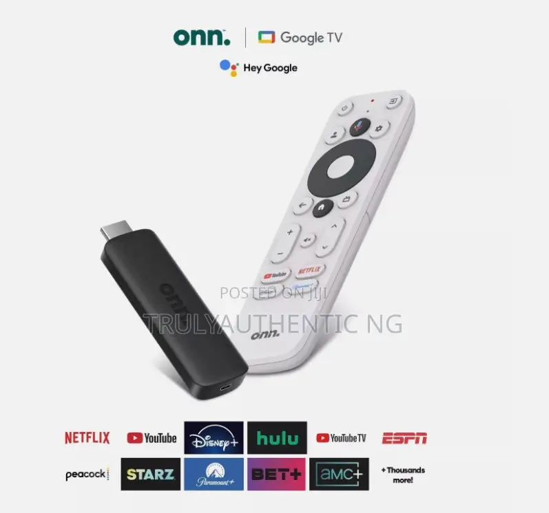 Onn Google Tv Hd Streaming Media Player With Free Optional Live Tv App