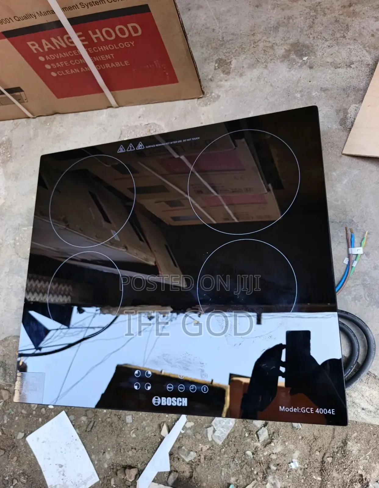 Quality Bosch Built-in 4 Burners Electric Soft Touch Control 60cm Etc.